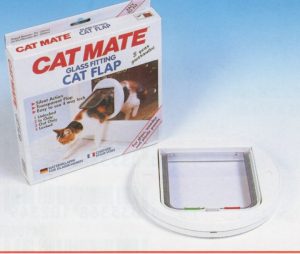 Cat Mate kattendeur met vierwegsluiting rond