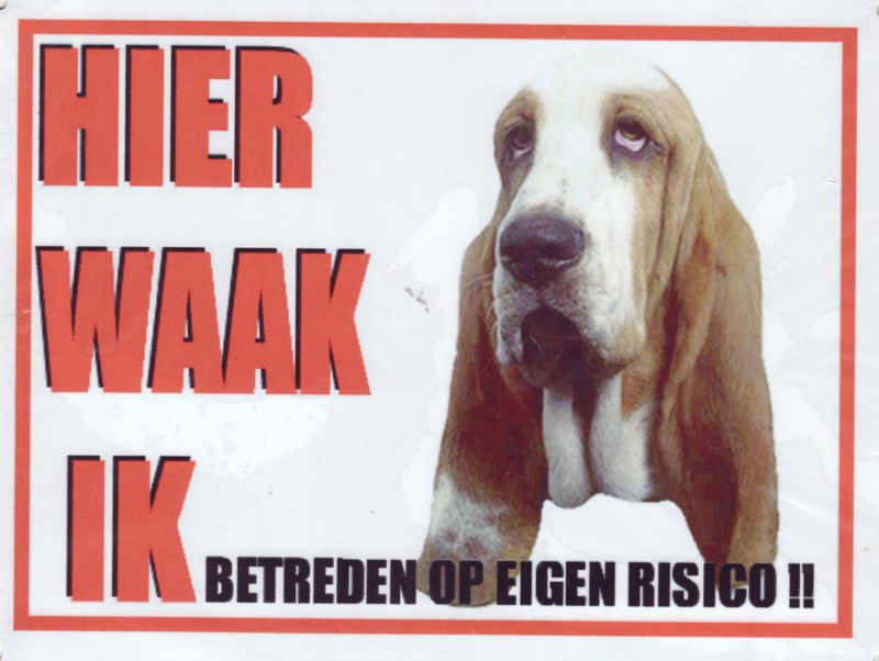 Waakbord Basset-0