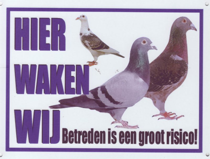 Waakbord Duiven-0