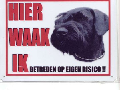 waakbord schnautzer