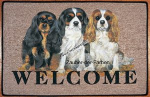 Deurmat Cavalier King Charles Spaniels-0