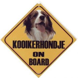 Autobordje Kooikerhondje-0