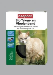 Bio Teken en Vlooienband Kat-0