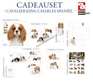 Cavalier king charles spaniel cadeauset-0