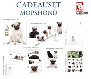 Mopshond cadeauset