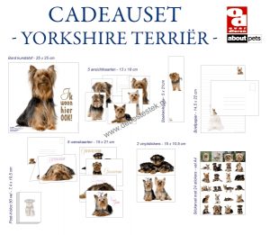 Yorkshire Terriër cadeauset-0