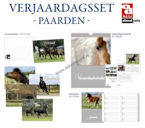 Paarden verjaardagsset-0