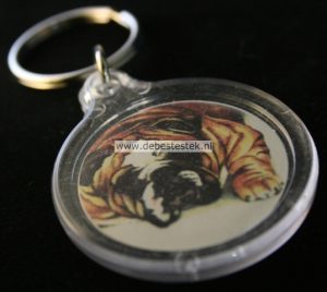 Sleutelhanger Engelse Bulldog