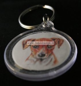 Sleutelhanger Jack Russel 1