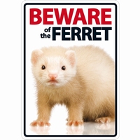 OD Waakbord Beware of the Ferret ( fret )-0