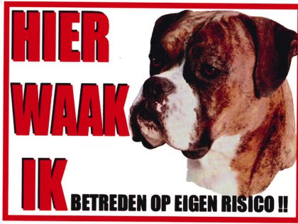 Waakbord Boxer 4-0