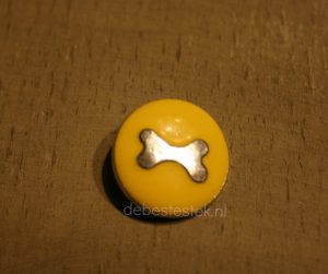 dog-art chunk bone geel