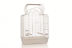 Vogelkooi Big Sonia Open wit 54 x 34 x 74 cm-0