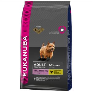 Eukanuba adult droog hondenvoer kleine rassen 3 kg kip -0