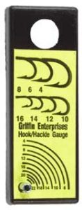 Fly Tying Tools - Griffin Hook/ Hackle Guage-0