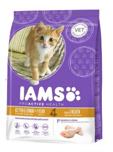 Iams ProActive Health_Kitten & Junior Dry Cat Food With Rich in Succulent Chicken