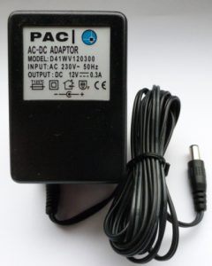 PAC adapter 12v - 300mA-0