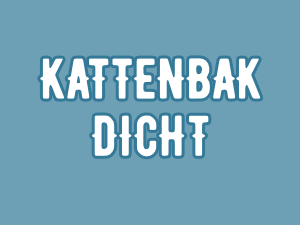 Kattenbak dicht