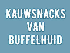 Kauwsnacks van Buffelhuid