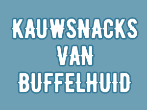 Kauwsnacks van Buffelhuid