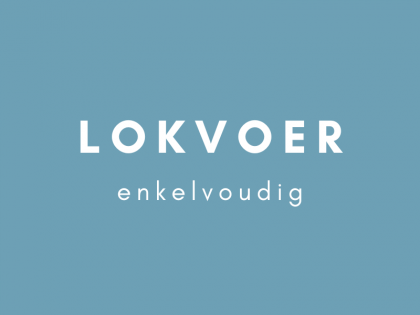 Lokvoer enkelvoudig