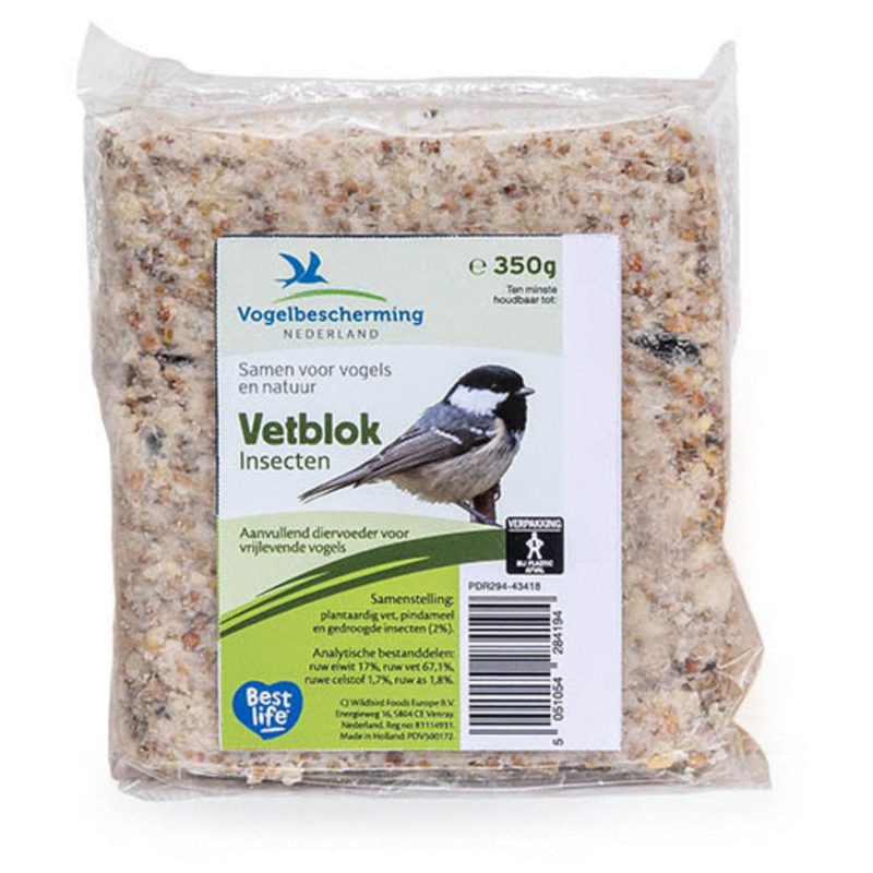 vetblok insecten 350 gram